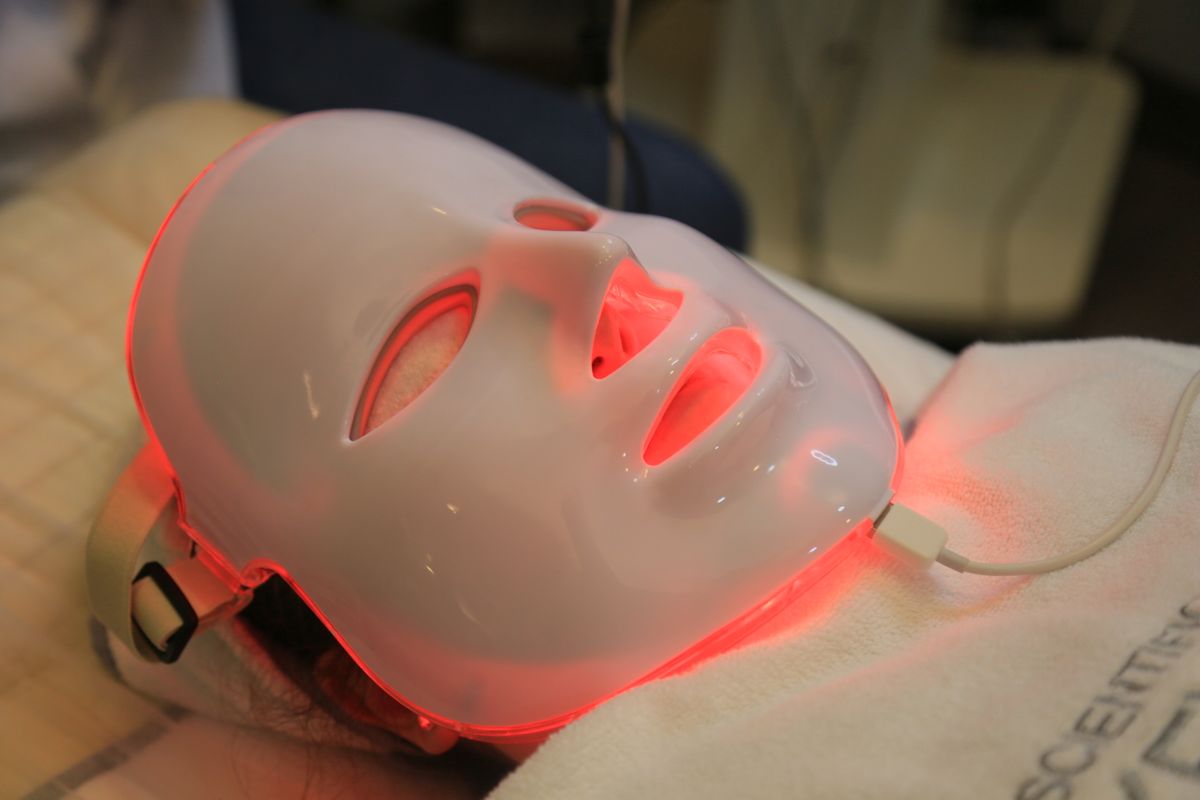 Red Light Therapy Eye Protection.
