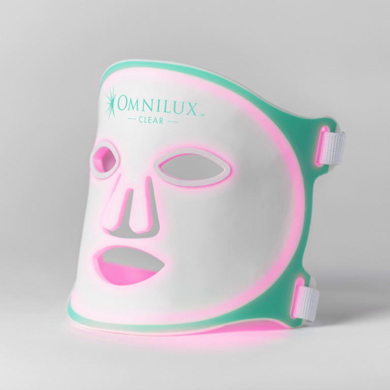 Omnilux Clear blue and red LED face mask