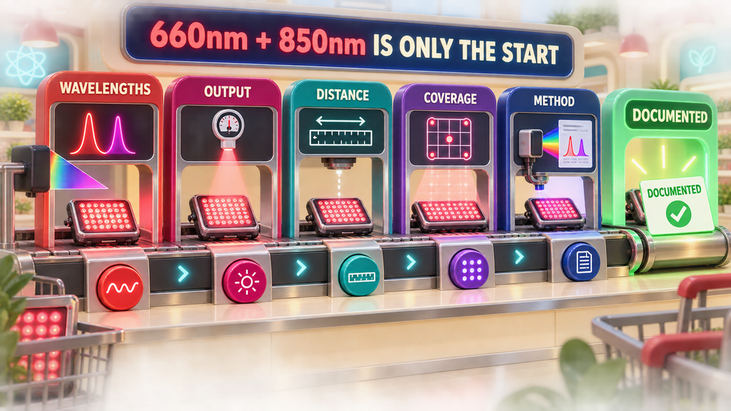 660nm vs 850nm red light therapy