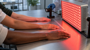 red light therapy and skin tone