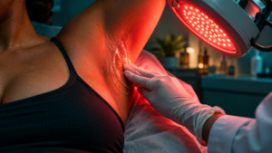 Red light therapy for hidradenitis suppurativa