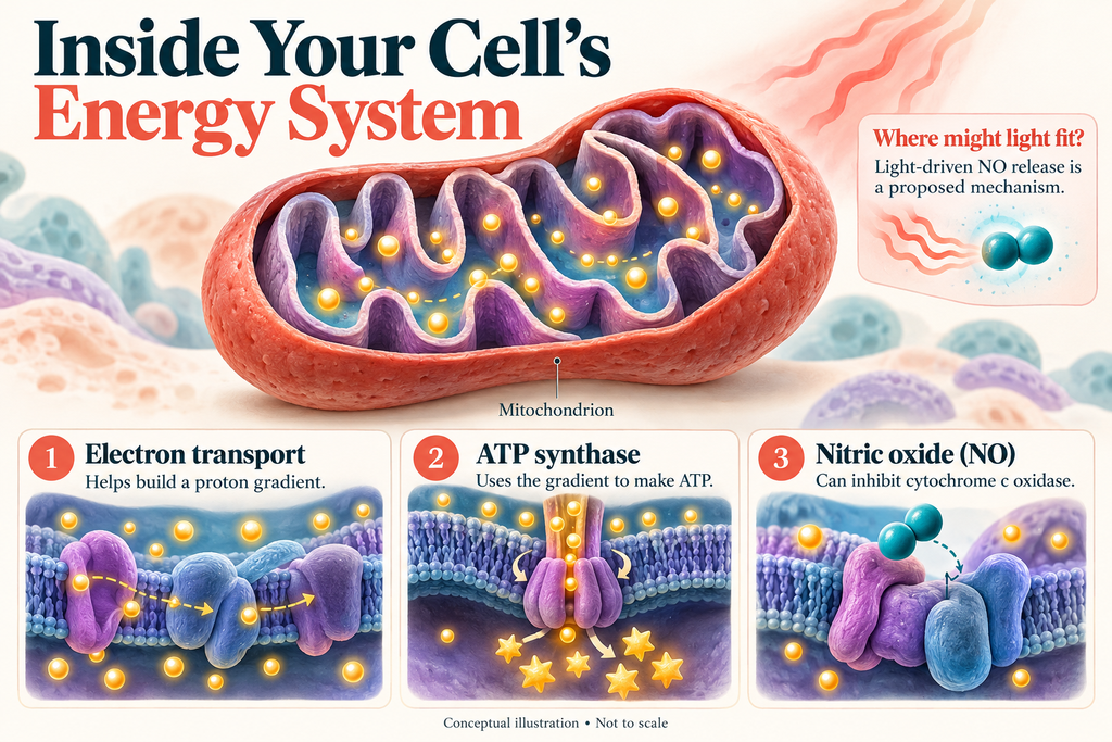 red light therapy and nitric oxide